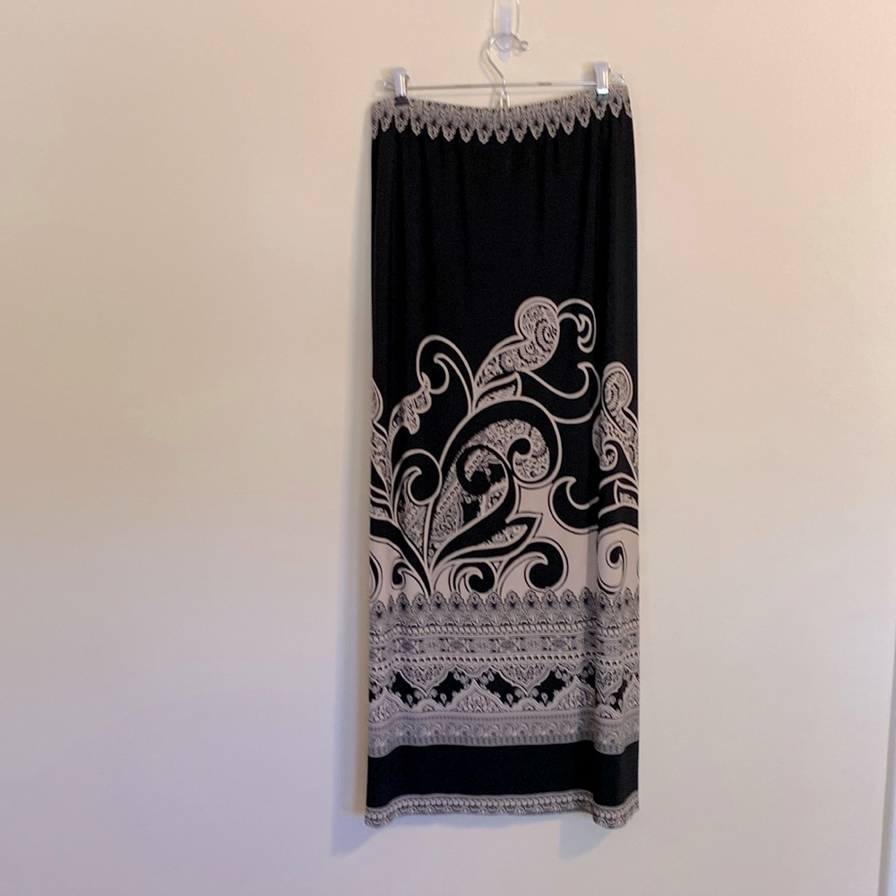 Women’s Small Susan Graver Maxi Skirt Liquid Knit